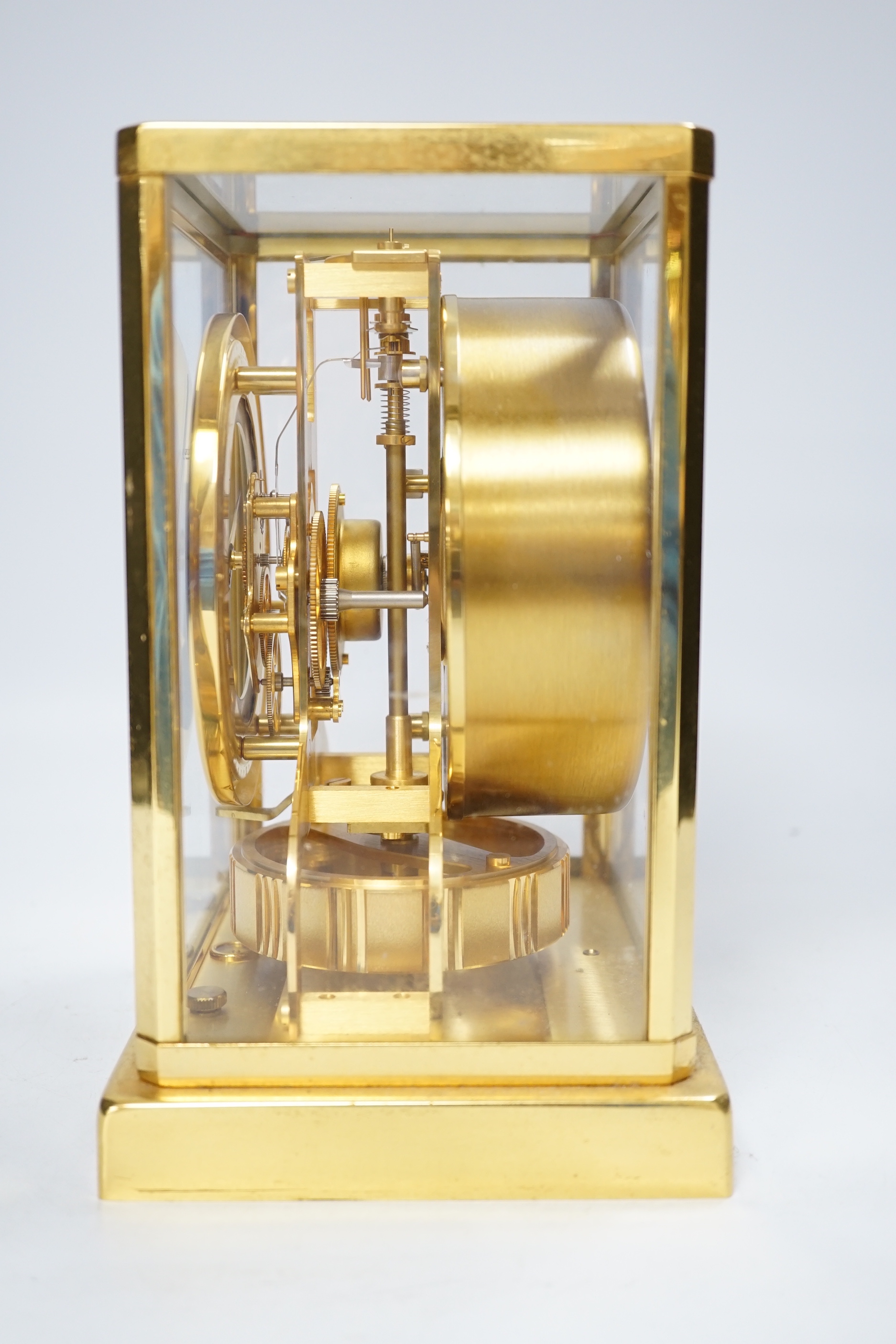 A Jaeger Le Coultre Atmos clock, serial number 482580